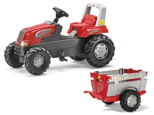 Rolly Toys Traktor na pedały Przyczepa Junior 3-8 lat do 50kg