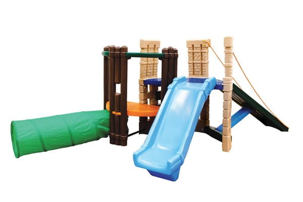 Little Tikes Plac Zabaw Przeplotnia ze Zjeżdżalnią
