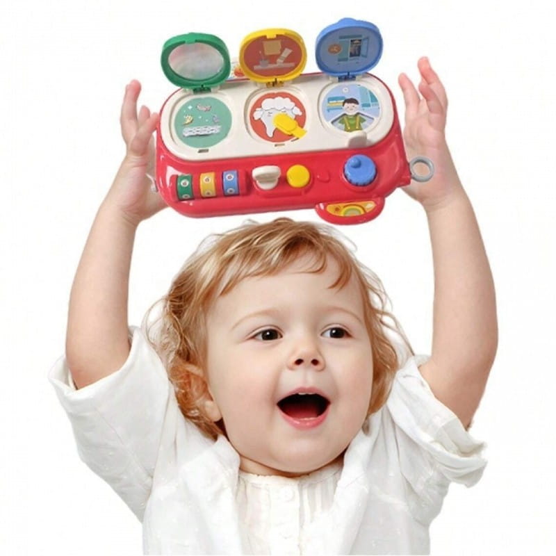 WOOPIE BABY Odkryj i Sprawdź Zabawka Manipulacyjna Edukacyjna