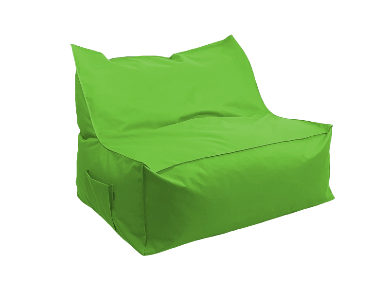 NC587 Kanapa pufa z oparciem apple green bok.png