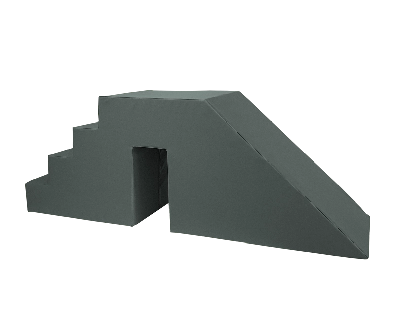 NC228_K, NC344_K Schody ze zjeżdżalnią graphite 1.png