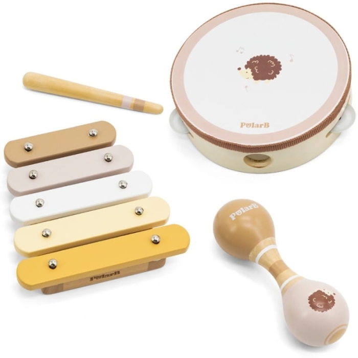 VIGA PolarB Zestaw Instrumentów Muzycznych Z Jeżykiem