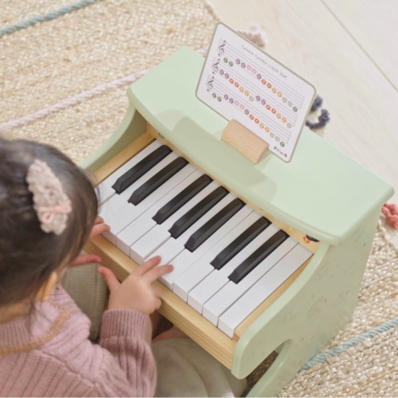 Viga Pianino Zielone Nauka Gry