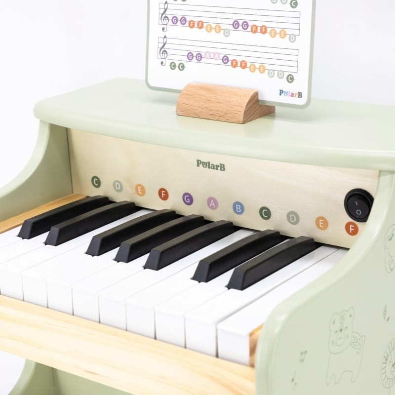 Viga Pianino Zielone Nauka Gry
