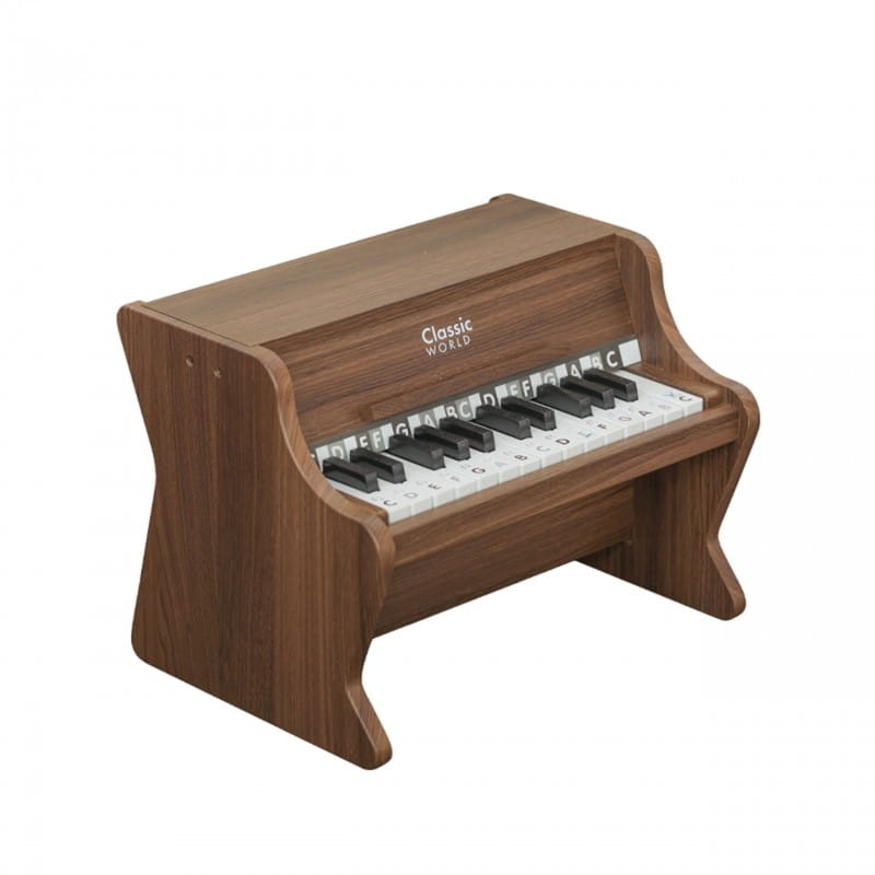 CLASSIC WORLD Drewniane Pianino Klasyczne + Książeczka do Nauki