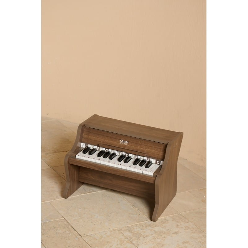 CLASSIC WORLD Drewniane Pianino Klasyczne + Książeczka do Nauki