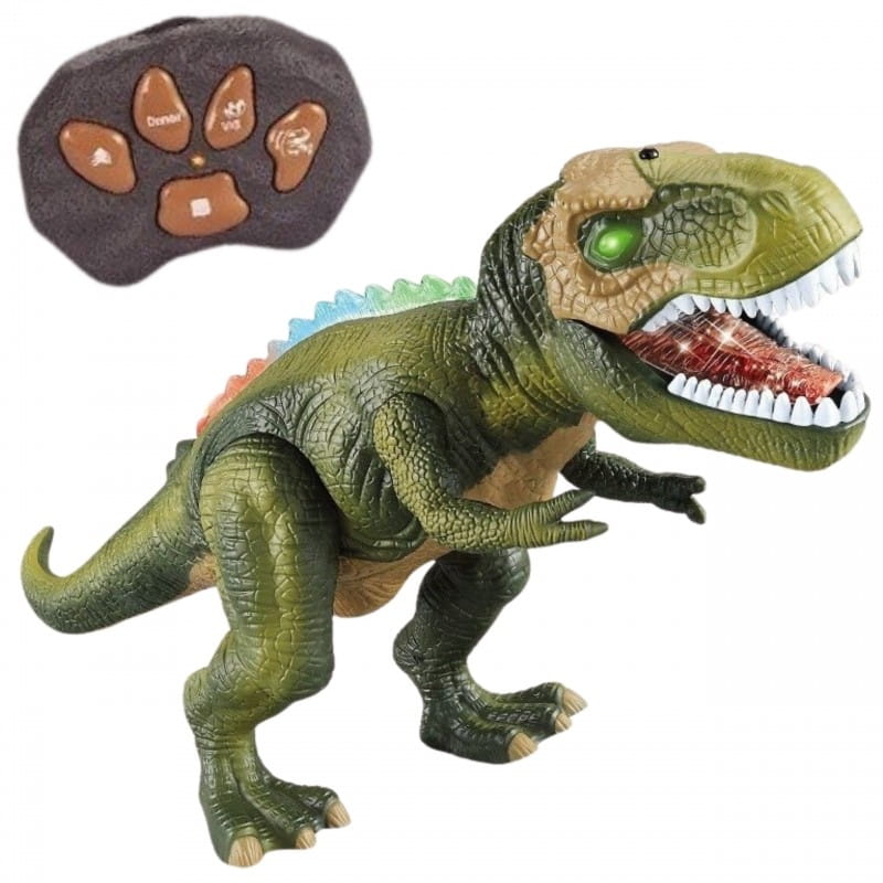 WOOPIE Zdalnie Sterowany Dinozaur T-Rex Realistyczny Król Jurajski
