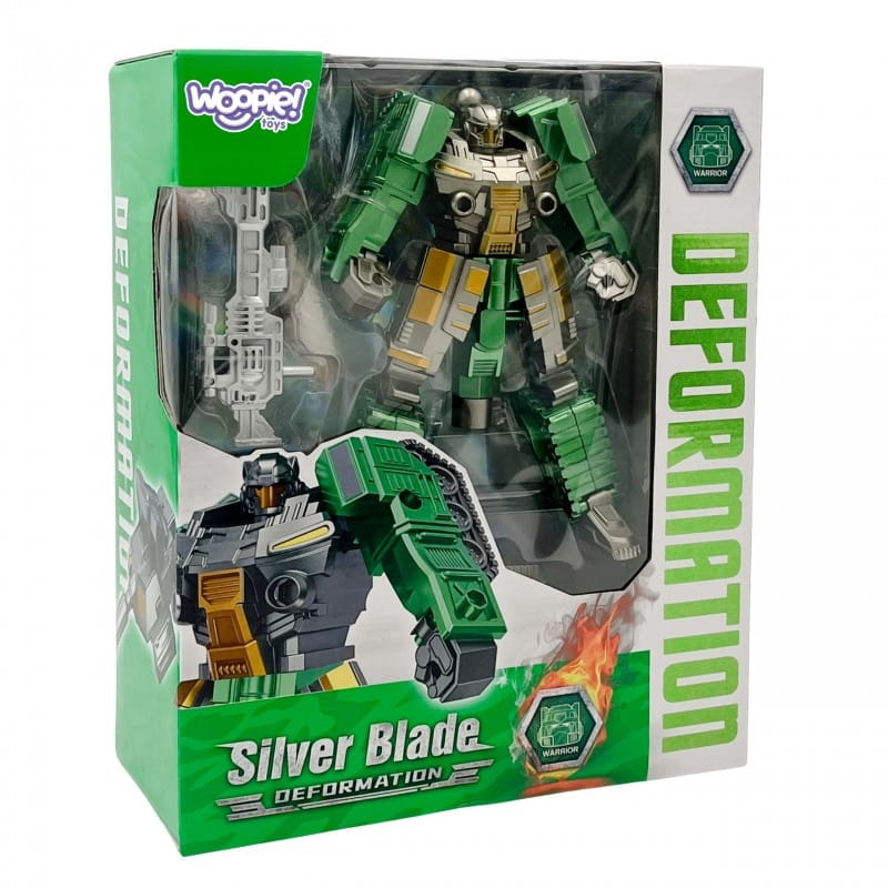 WOOPIE Robot Transformujący SILVER BLADE 2w1 Czołg