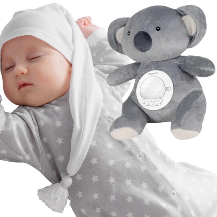 WOOPIE BABY Przytulanka Miś Polarny z Projektorem Uspokajacz 15 Melodii