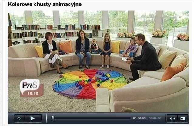 Profesjonalna Chusta Animacyjna AKSON 2m