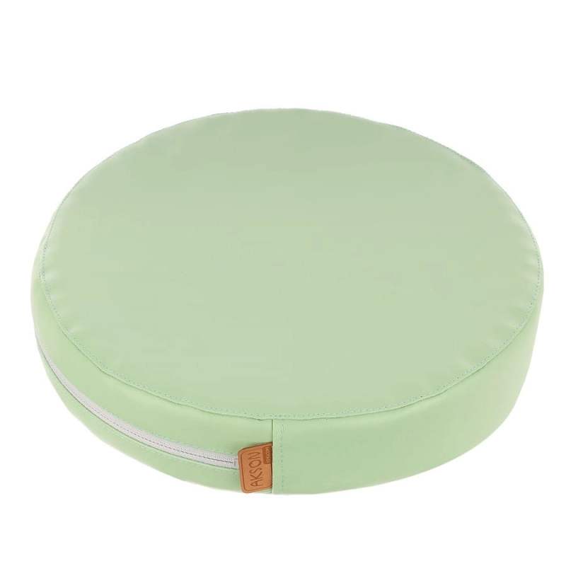 Poduszka EKOSKÓRA Premium pastel zielony 1 szt. AKSON