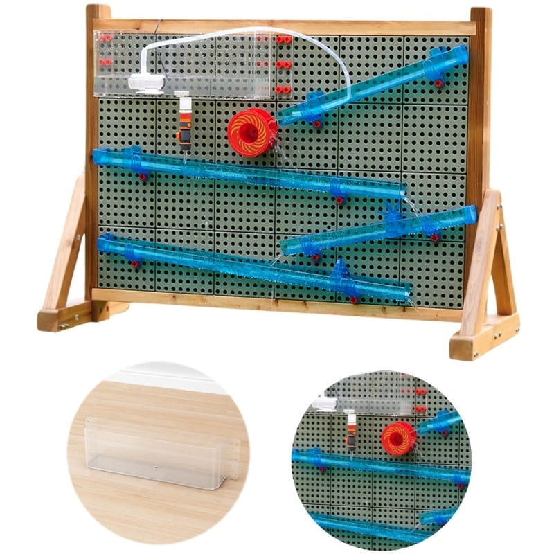 MASTERKIDZ Tablica STEM Outdoor + Tor Wodny/Kulkowy