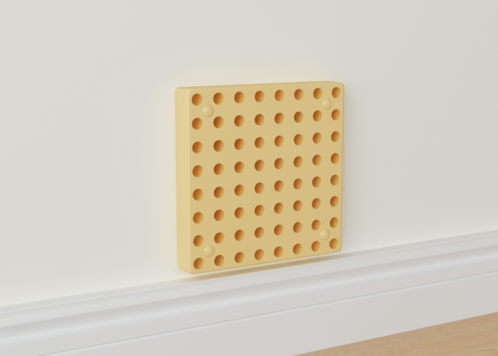 MASTERKIDZ Panel Ścienny Tablica Naukowa Kreatywna STEM 20x20 cm Bez Panelu Montażowego