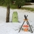 TOOKY TOY Drewniany Kempingowy Zestaw Do Gotowania Ognisko