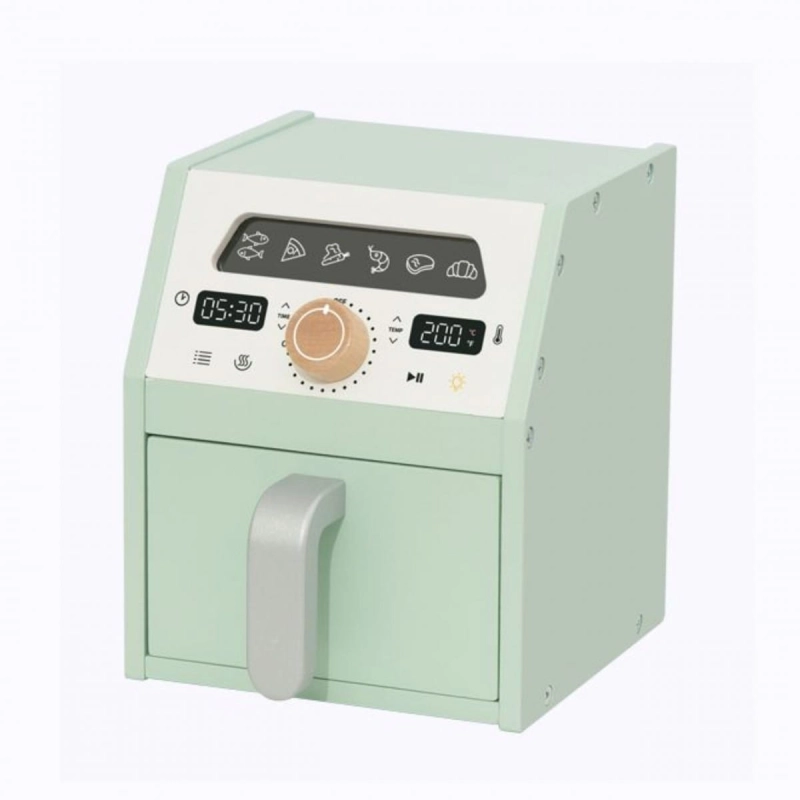 TOOKY TOY Drewniany Air Fryer Frytkownica Beztłuszczowa