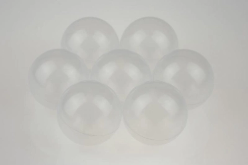 Transparentne piłeczki do basenu 7 cm sensoryczne ESCASPER