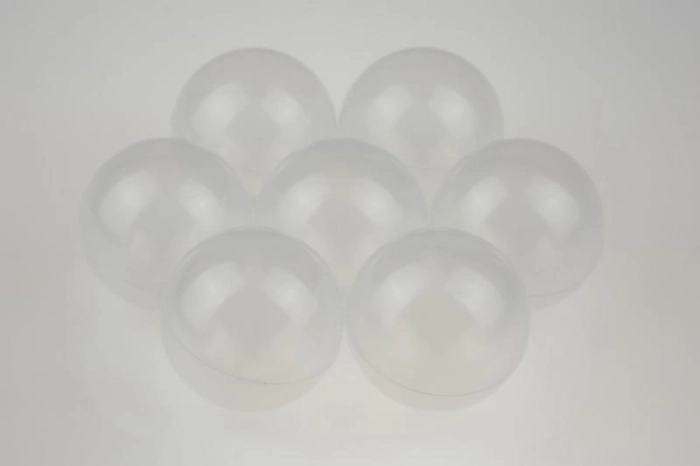 Transparentne piłeczki do basenu 7 cm sensoryczne ESCASPER