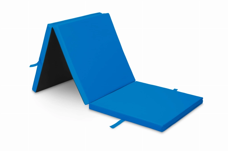 Materac rehabilitacyjny do gimnastyki 180×60×5 cm wyrób medyczny ESCASPER – niebieski