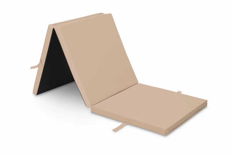 Materac rehabilitacyjny do gimnastyki 180×60×5 cm wyrób medyczny ESCASPER – kawa z mlekiem