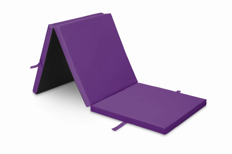 Materac rehabilitacyjny do gimnastyki 180×60×5 cm wyrób medyczny ESCASPER – fioletowy
