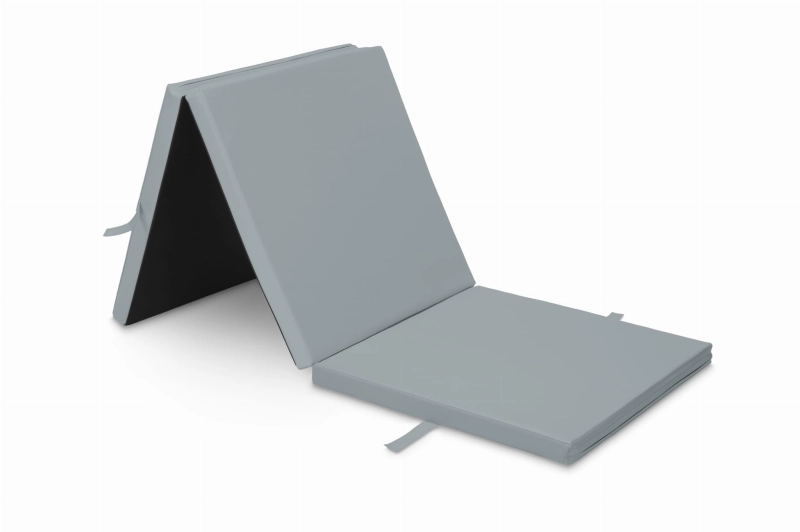 Materac rehabilitacyjny do gimnastyki 180×60×5 cm wyrób medyczny ESCASPER – jasnoszary