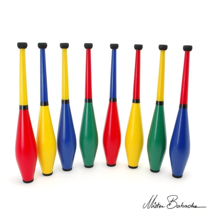 Maczuga Flip Rainbow Colour kolor NIEBIESKO - CZERWONY Mr Babache