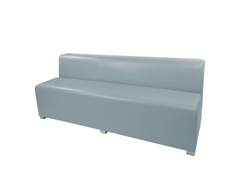 Sofa szkolna długa 200 cm kolor Jasnoszary