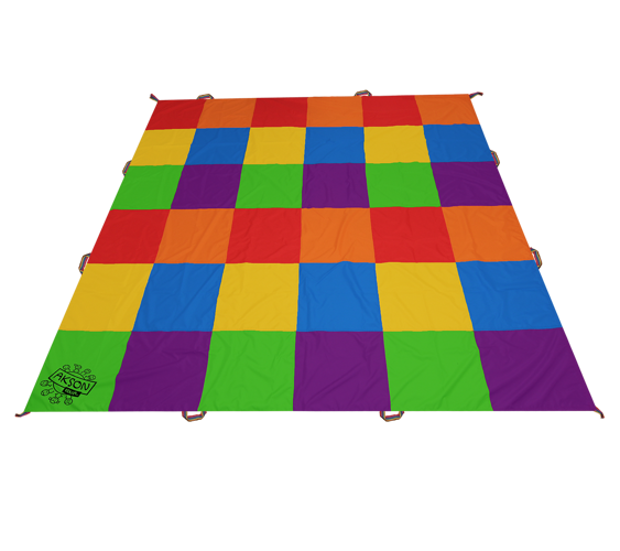 Mata Animacyjna Szachownica 3m x 3m