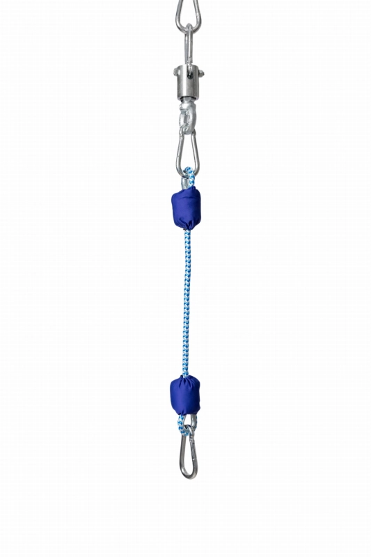 Granatowa lina przedłużająca 50 cm – krótki element montażowy do sprzętu SI.