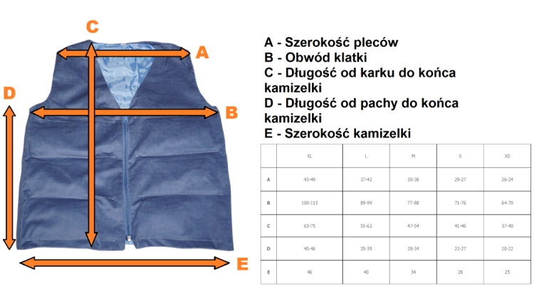 Kamizelka obciążeniowa sensoryczna do terapii SI – różne kolory.
