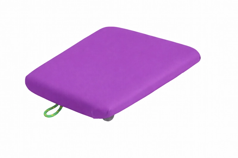 Mała deskorolka terapeutyczna Small – kompaktowa platforma do integracji sensorycznej, kolor fioletowy.