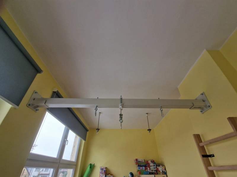 Stalowa belka podsufitowa od 5m do 6m – profesjonalne podwiesie do sprzętu SI.