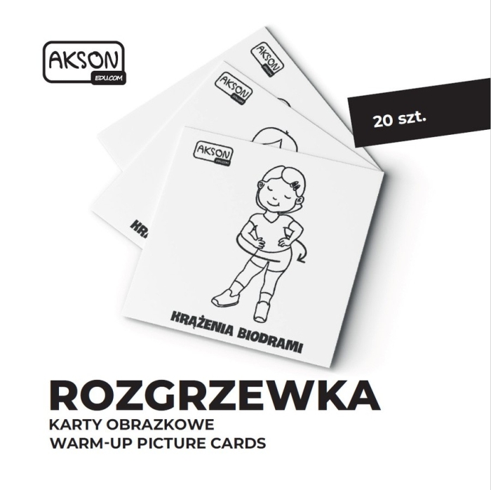 Karty obrazkowe ROZGRZEWKA 20 szt.