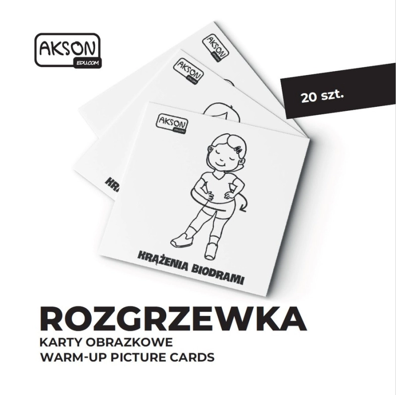 Karty obrazkowe ROZGRZEWKA 20 szt.