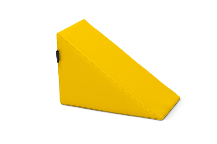 Klin rehabilitacyjny 30×15×21 cm – kolor żółty