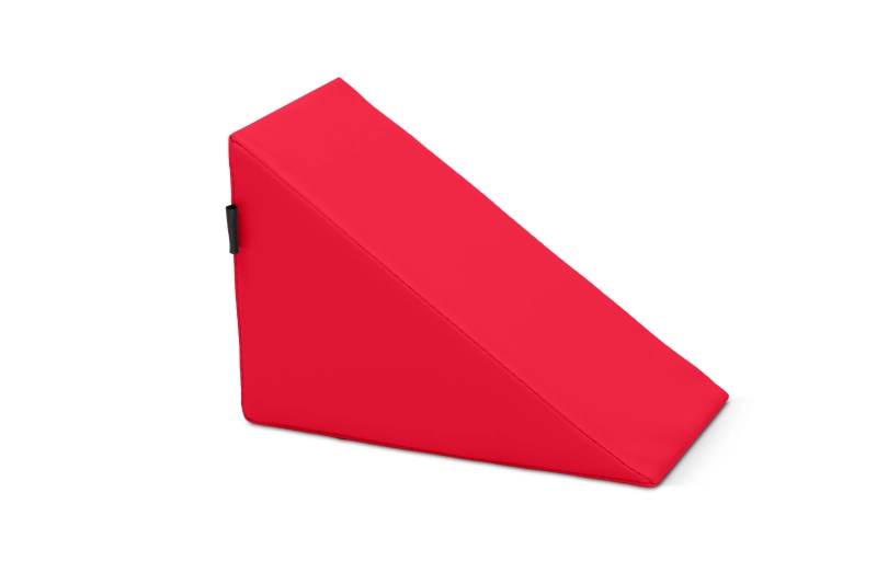 Klin rehabilitacyjny 30×15×21 cm – kolor czerwony