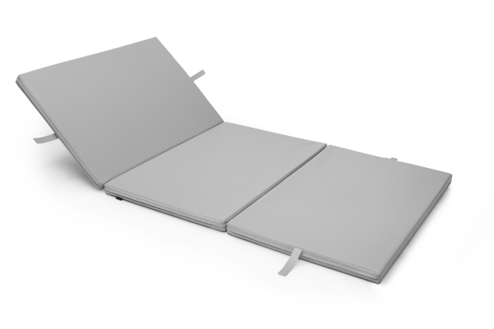Materac gimnastyczny rehabilitacyjny składany 3- częściowy 195x90x5 cm  Escasper