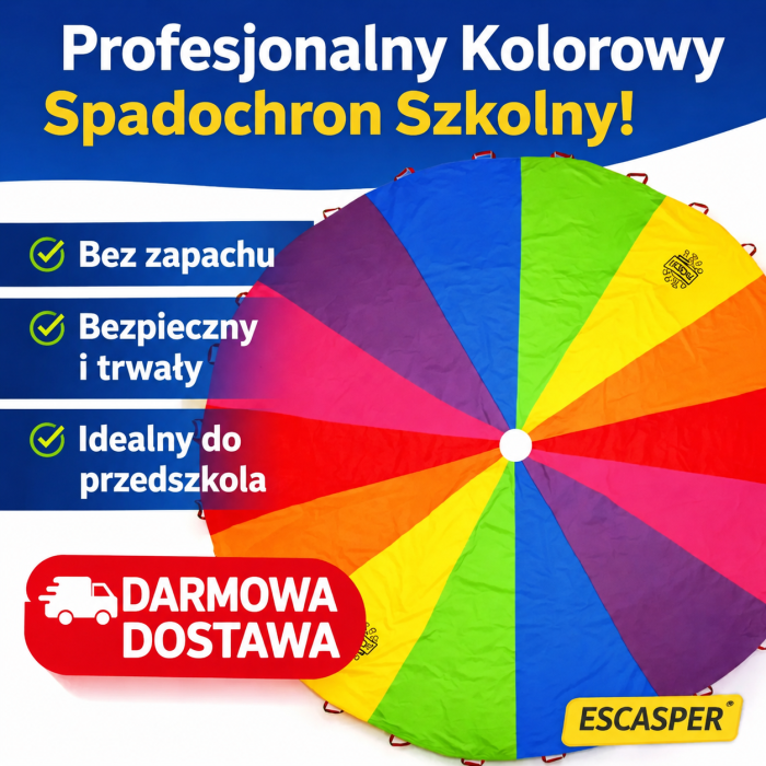 Duża chusta animacyjna Spadochron w promocji