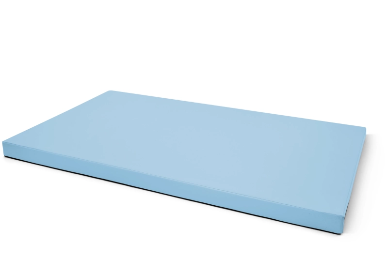 Materac do fizjoterapii 150 × 120 × 5 cm błękitny