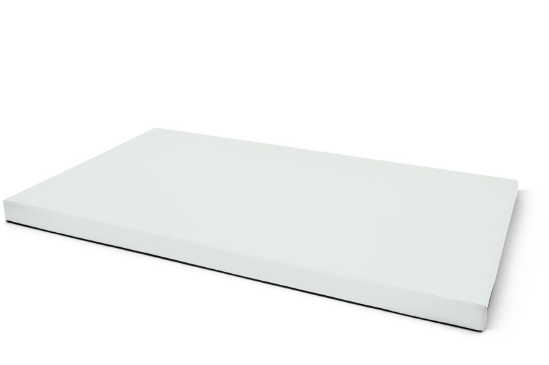 Materac gimnastyczny jednoczęściowy 200 × 120 × 5 cm czarny