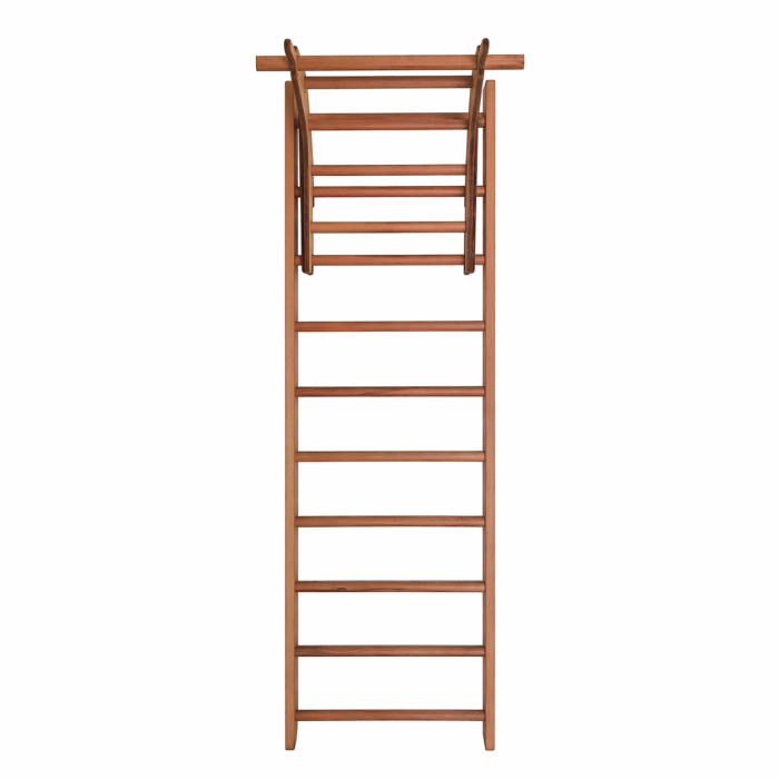 Drewniana drabinka gimnastyczna FLEX 240 cm z litego buku