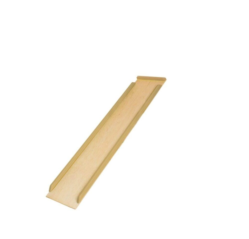 Drewniana zjeżdżalnia 125 × 35 cm do kącika sportowego COMBI Plus NaturalWood – widok produktu