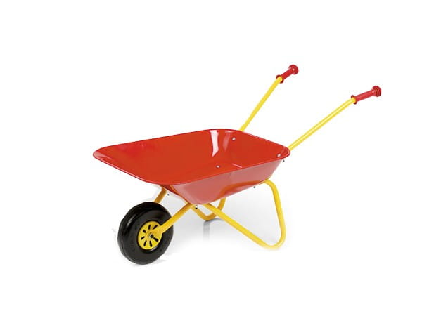 Taczka dla dzieci czerwona metalowa Rolly Toys