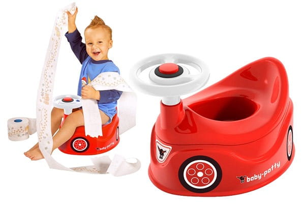 BIG Nocnik New Bobby Car Autko Kierownica