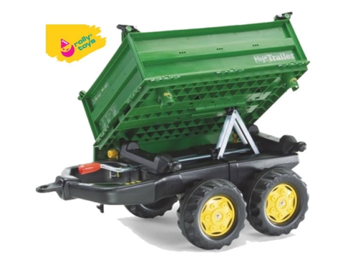 Rolly Toys rollyTrailer Przyczepa Wywrotka Mega Trailer do Traktora