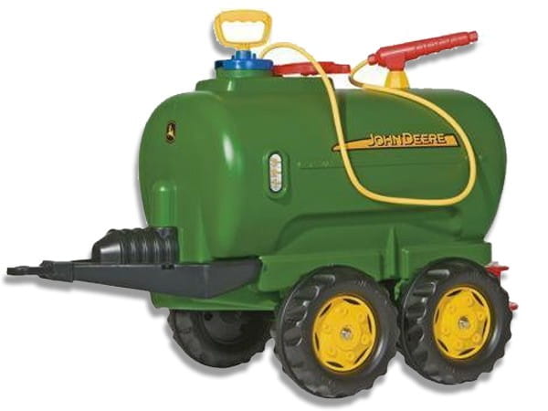 Rolly Toys rollyTrailer cysterna  John Deere dwuosiowa + pompka
