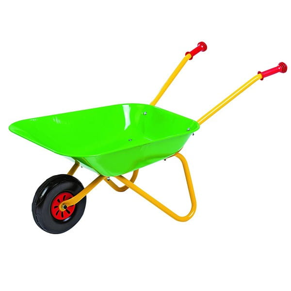 Rolly Toys Metalowa Taczka Ogrodowa Budowlana Zielona
