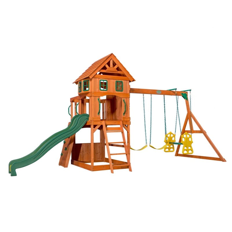 Ogromny Drewniany Plac Zabaw Atlantic Backyard Discovery Step2 + Stolik gratis!