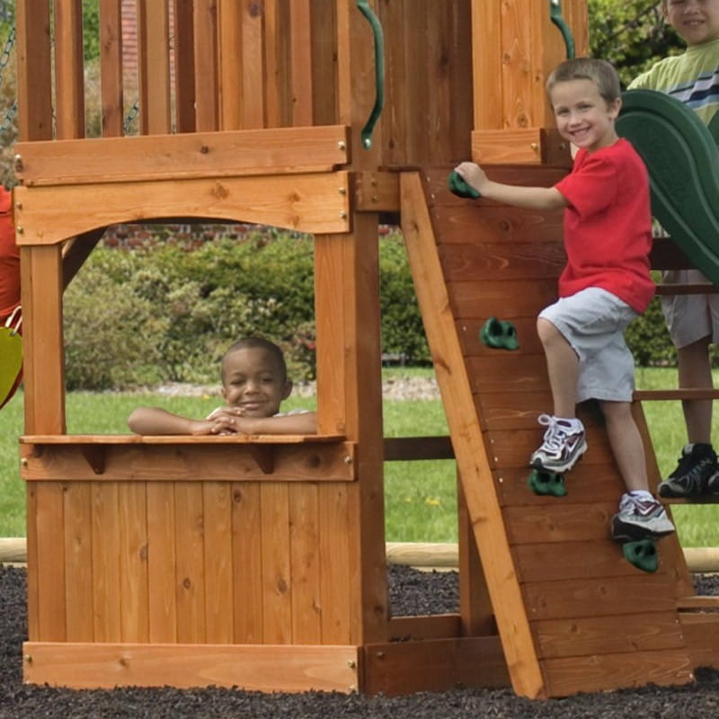 Ogromny Drewniany Plac Zabaw Atlantic Backyard Discovery Step2 + Stolik gratis!