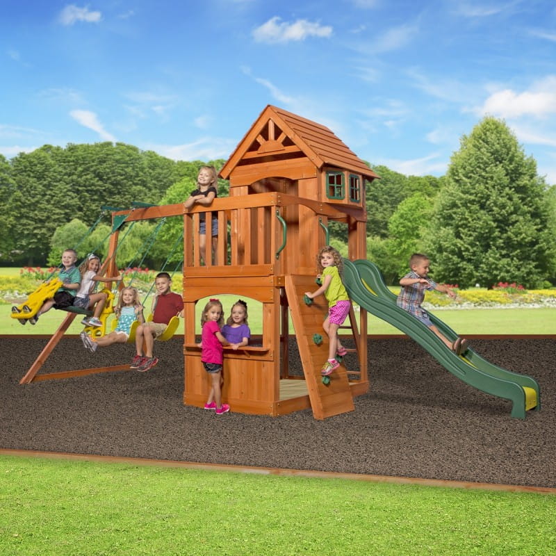Ogromny Drewniany Plac Zabaw Atlantic Backyard Discovery Step2 + Stolik gratis!